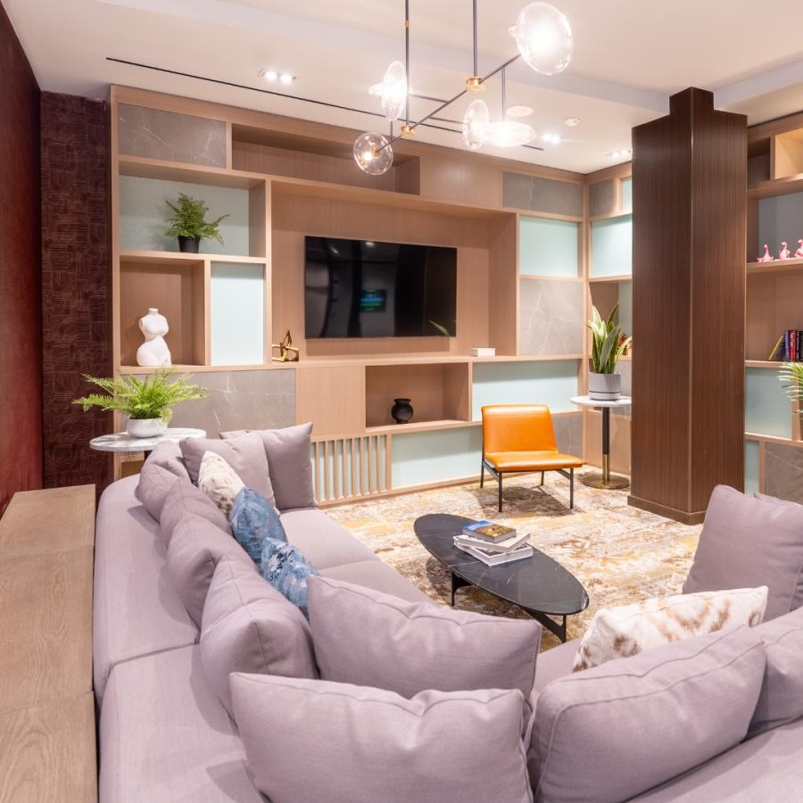 The essence of exceptional living a living room with a couch and a table